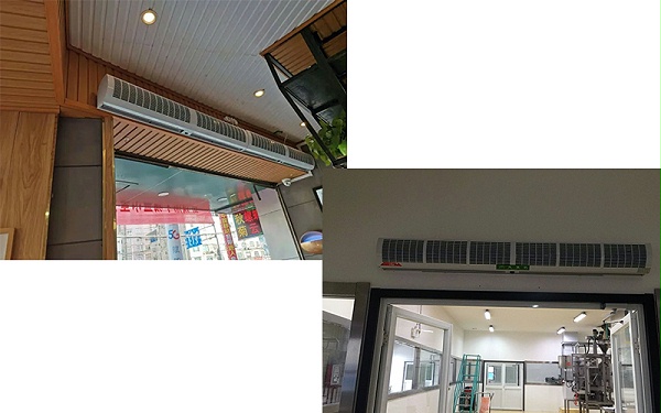 風幕機安裝技術方案