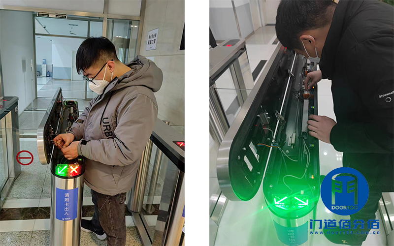 閘機維保案例丨大廈內(nèi)部大堂寶盾閘機保養(yǎng)實錄